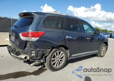 2015 Nissan Pathfinder S из США, поврежденный, VIN 5N1AR2MM2FC664399